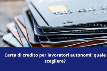 carte di credito lavoratori autonomi